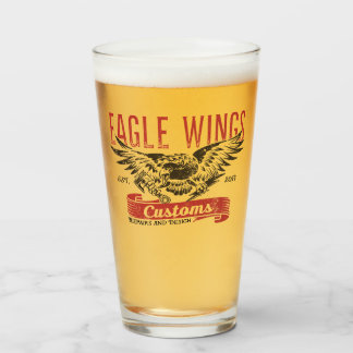 Copo De Pint Eagle Wings Beer Glass