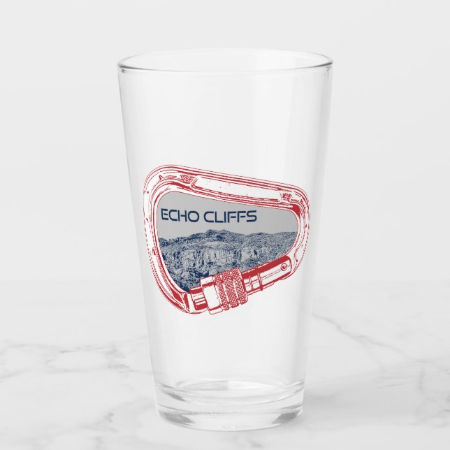 Copo De Pint Echo Cliff California Rock Escalbing Carabinet (Frente)