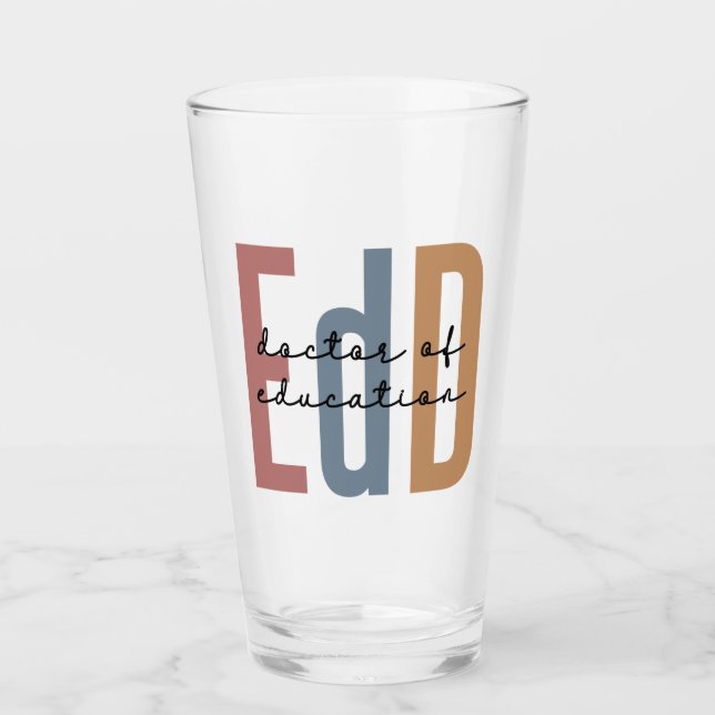 Copo De Pint EdD Doutorado Em Educação (Frente)