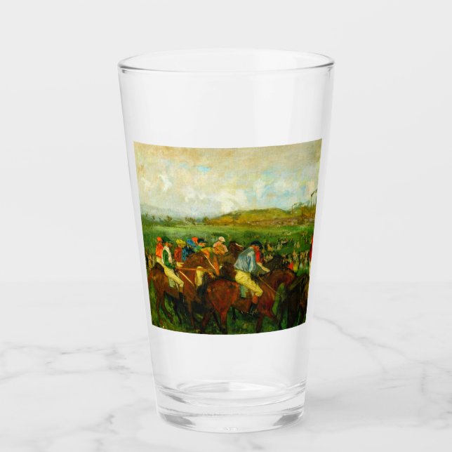 Copo De Pint Edgar Degas Horseback Riding (Frente)