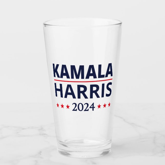 Copo De Pint Eleição de Kamala Harris 2024 III (Frente)
