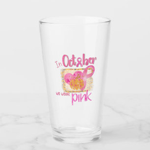 Copo De Pint Em outubro Vestimos Rosa