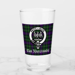 Copo De Pint Emblema da Crista do Clã Abercrombie & Tartan