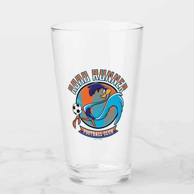 Copo De Pint Emblema do Clube de Futebol ROAD RUNNER™ (Frente)