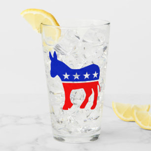 Copo De Pint Emblema Político do Partido Democrático (Donkey)