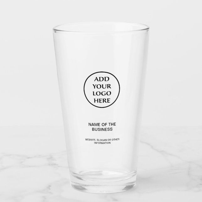 Copo De Pint Empresa profissional Empresa corporativa Seu logot (Frente)