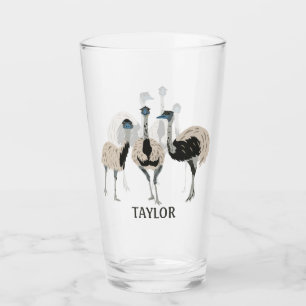 Copo De Pint Emus Bird Personalizados
