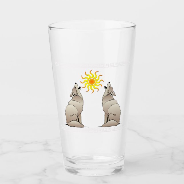 COPO DE PINT ENCHENDO OS COYOTES POR TRÁS DO SUDESTE SUL (Frente)