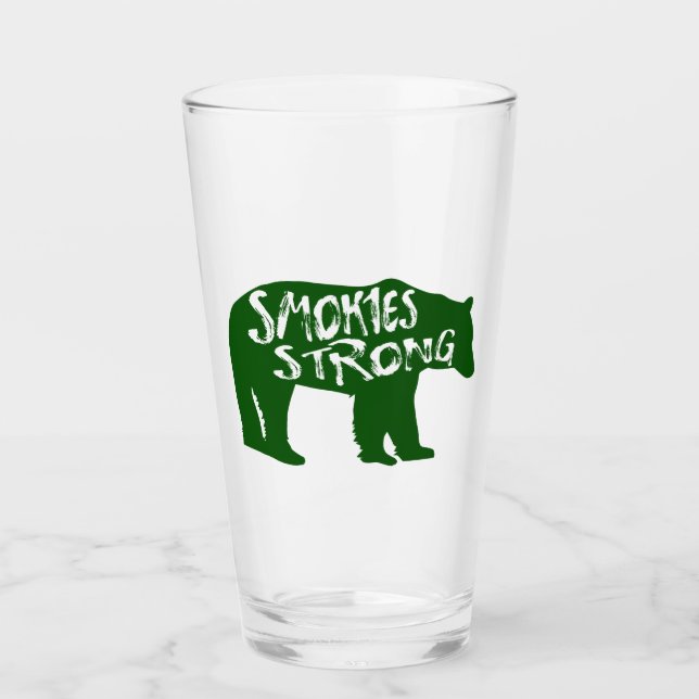 Copo De Pint Enfumaçados Forte Urso (Frente)