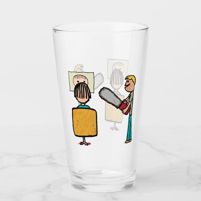 Copo De Pint Engraçado Barber Sweeney Todd (Frente)