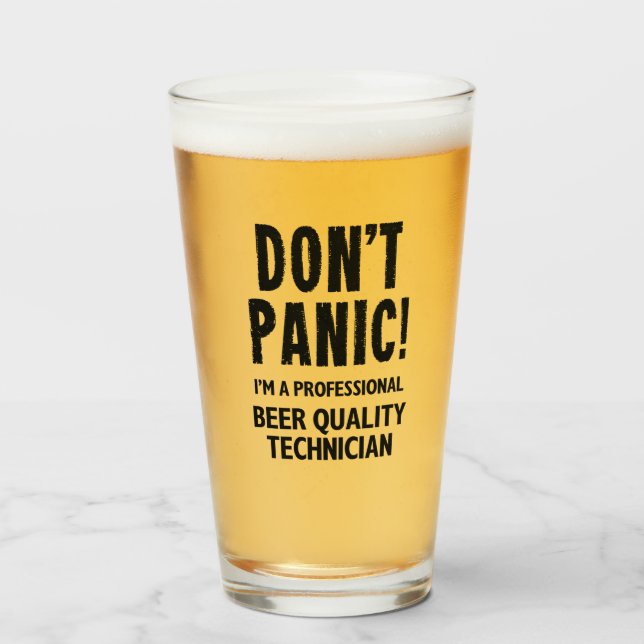 Copo De Pint Engraçado Beer Lover (Frente (Preenchido))