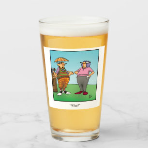Copo De Pint Engraçado Golf Humor Beer Glass