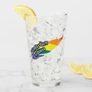 Copo De Pint Engraçado LGBTQ   Brincar Com Palavras   Orgulho  
