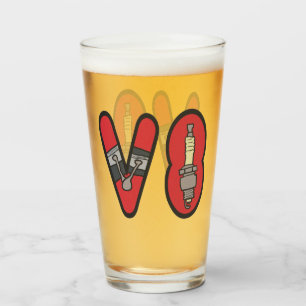 Copo De Pint Entusiasta de Carros Petrolhead V8