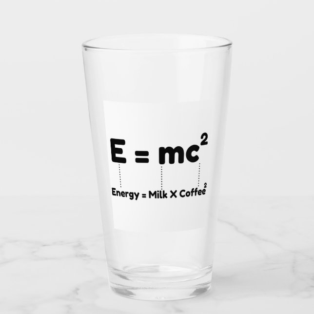 Copo De Pint Equação de vida (Frente)