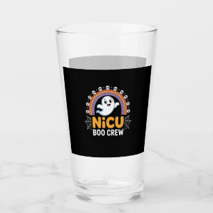 Copo De Pint Equipe Boo Enfermeira Halloween para Enfermeiros F