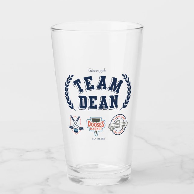 Copo De Pint Equipe Dean Gilmore Girls Design (Frente)