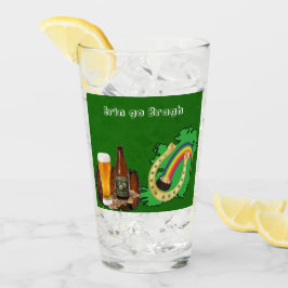 Copo De Pint Erin Go Bragh Saint Patrick's Day Irish Beer Glass