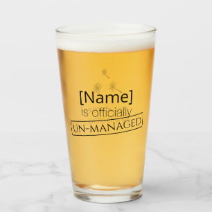 Copo De Pint Erva Daninha Happens fofo cínico dandelion Engraça