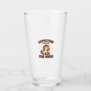 Copo De Pint Esperando um pequeno cavalo de fogo Camisa vintage