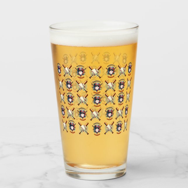 Copo De Pint Espírito All-Star: Essenciais Clássicos de Beisebo (Frente (Preenchido))