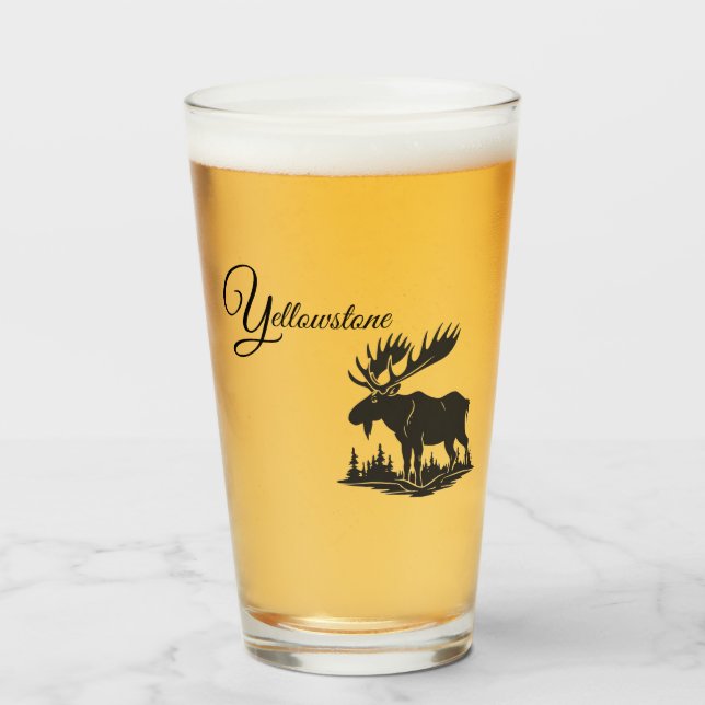Copo De Pint Espuma De Tumbler-Yellowstone (Frente (Preenchido))