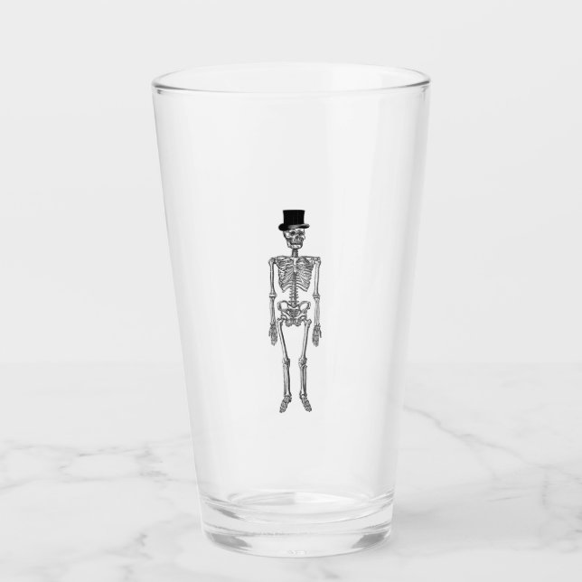 Copo De Pint Esqueleto (Frente)