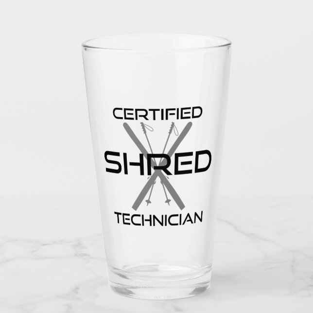 Copo De Pint Esqui Técnico Compartilhado Certificado (Frente)