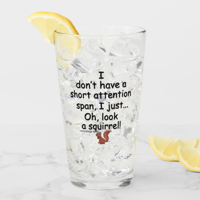 Copo De Pint Esquilo curto da capacidade de concentração (Gelo frontal)