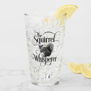 Copo De Pint Esquilo Whisperer - amante engraçado de esquilo
