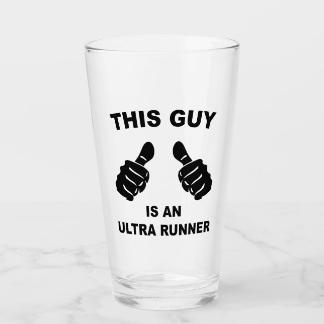 Copo De Pint Esta Cara É Um Ultra Runner (Frente)