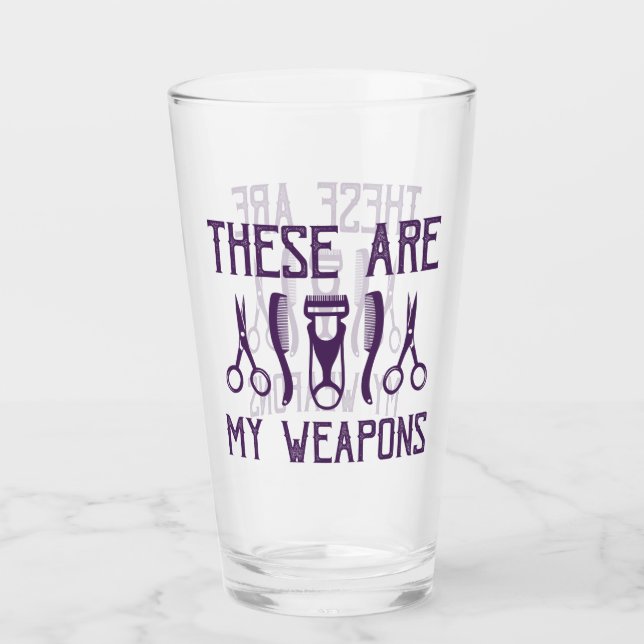 Copo De Pint Estas são minhas armas (Frente)