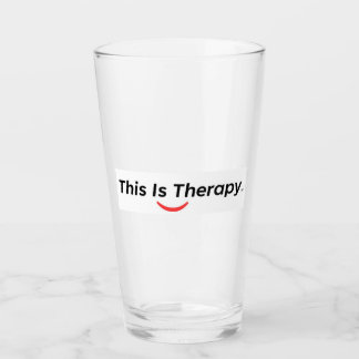 Copo De Pint ESTE É O Vidro DO Bebendo DE TERAPIA