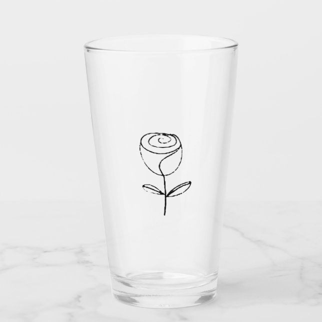 Copo De Pint Estilo e design de Tumblers de Vidro (Frente)