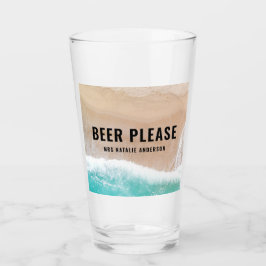 Copo De Pint Estipografia engraçada de verão com presente de pr