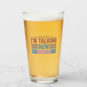 Copo De Pint Estou a falar agora do debate presidencial de Trum