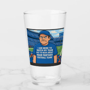 Copo De Pint Estou aqui para ver meu time, não para ouvir sobre