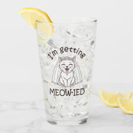 Copo De Pint Estou me casando, Meow!