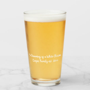 Copo De Pint Estou sonhando com um Natal branco