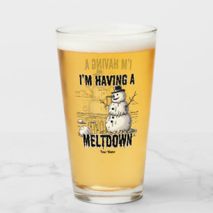 Copo De Pint Estou tendo uma fusão, Snowman