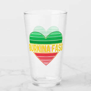 Copo De Pint Eu Amo Burkina Faso, Heart Burkinabè