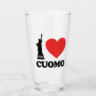 Copo De Pint Eu Amo Cuomo Estátua da Liberdade