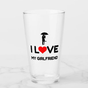 COPO DE PINT EU AMO MEU NAMORADA
