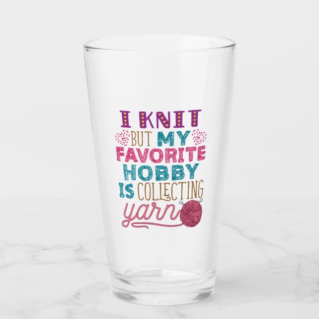 Copo De Pint Eu Conheço, Mas Meu Hobby Favorito É Coletar Fios (Frente)