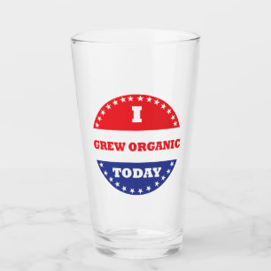 Copo De Pint Eu Cresci Orgânico Hoje