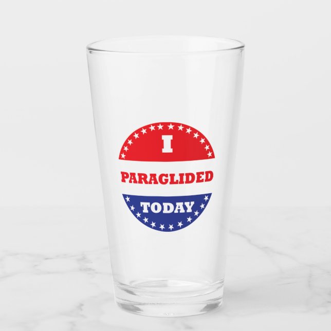 Copo De Pint Eu parapente hoje (Frente)