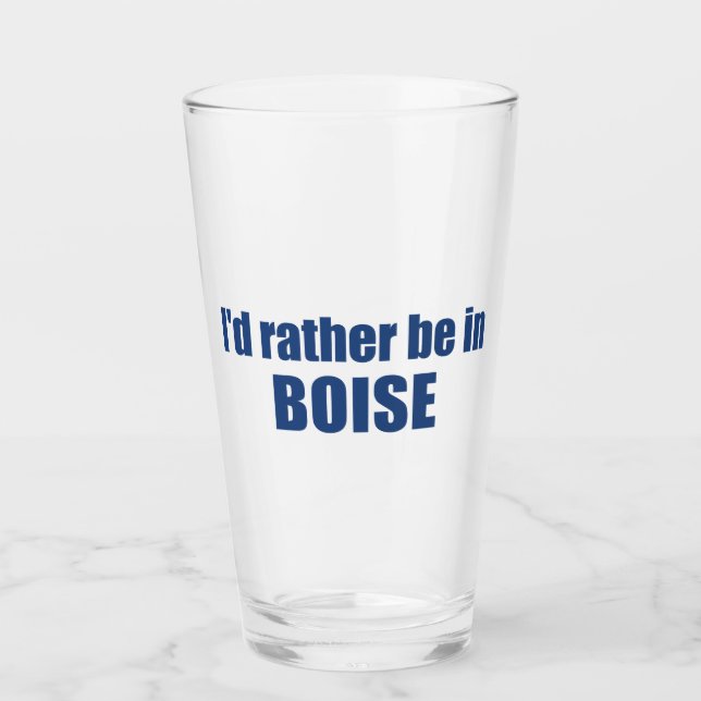 Copo De Pint Eu Preferencialmente Em Boise Idaho (Frente)