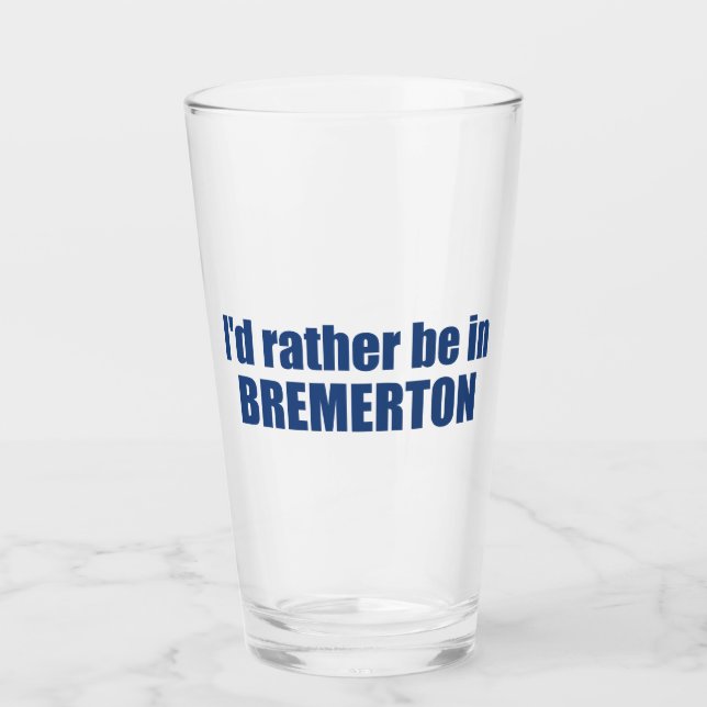 Copo De Pint Eu Preferencialmente Em Bremerton Washington (Frente)