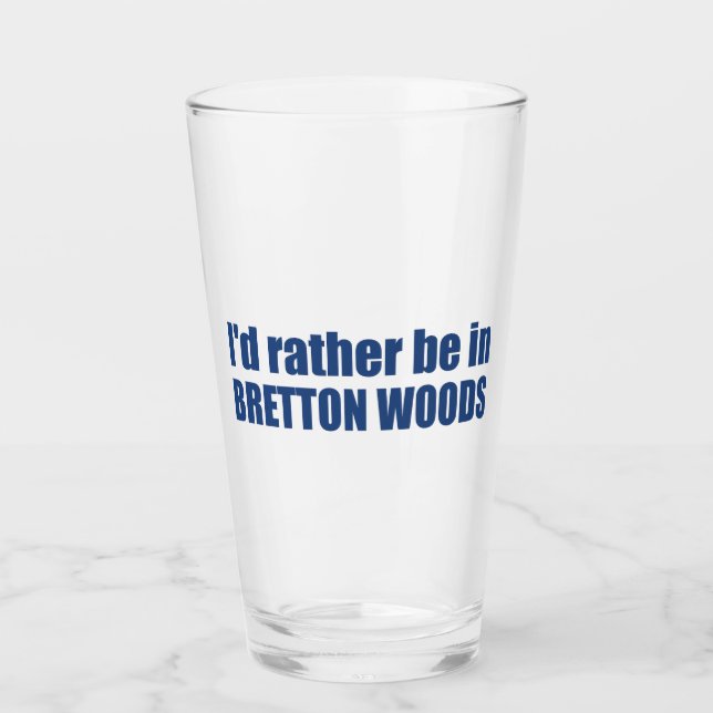 Copo De Pint Eu Preferencialmente Em Bretton Woods (Frente)