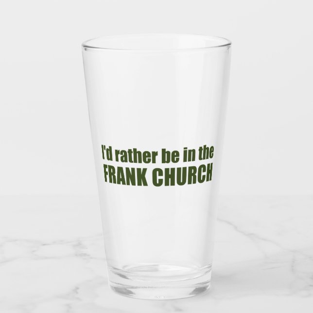 Copo De Pint Eu Preferencialmente Estar Na Igreja Frank (Frente)